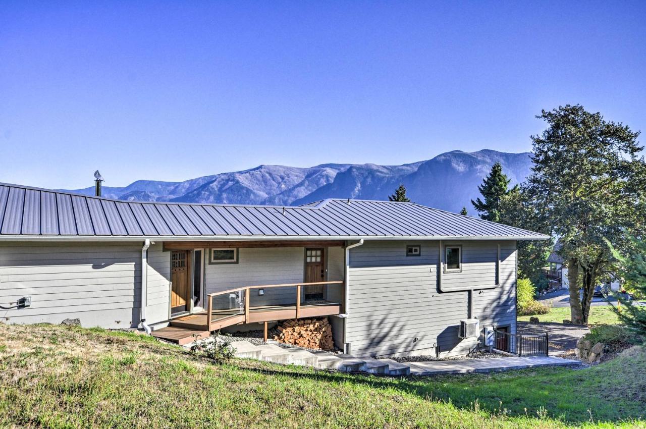 Scenic Studio With Loft And View Of The Columbia River Carson Kültér fotó